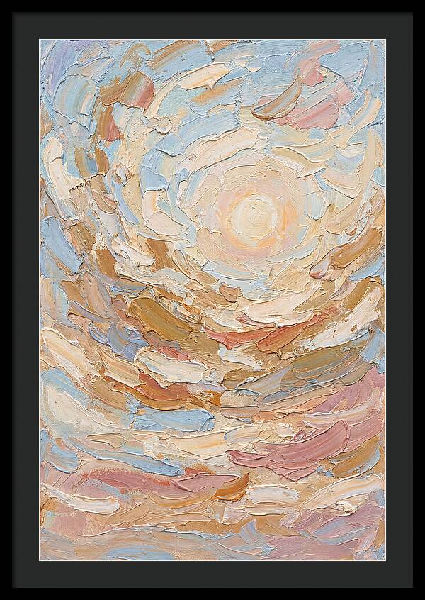 Cloud Iridescence In Pastel Colors