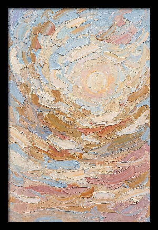Cloud Iridescence In Pastel Colors