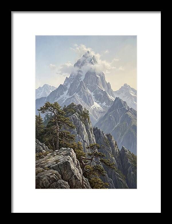 Cloud Piercing Mountain Summit