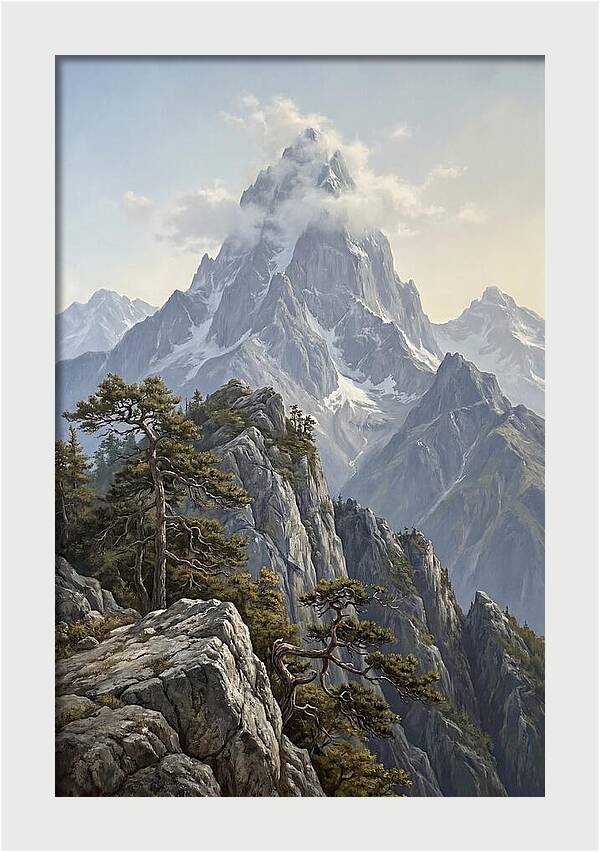 Cloud Piercing Mountain Summit