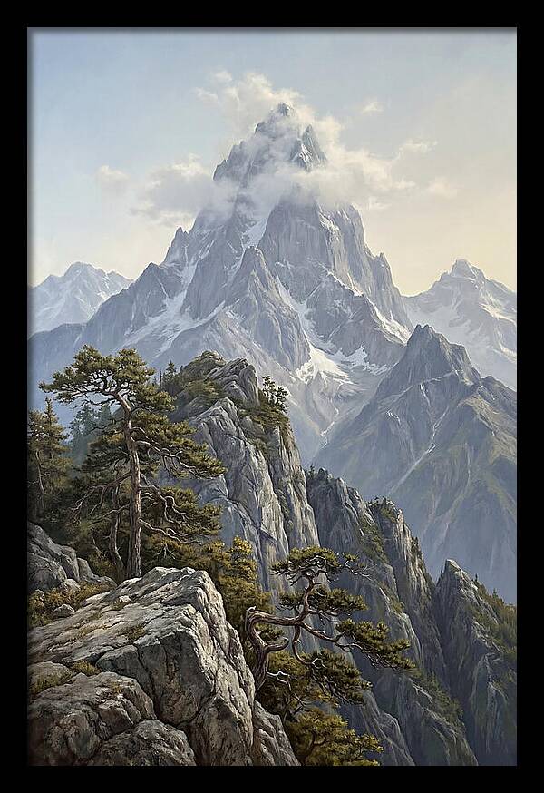 Cloud Piercing Mountain Summit