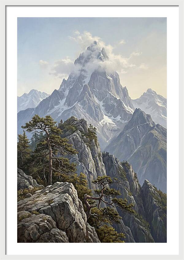 Cloud Piercing Mountain Summit