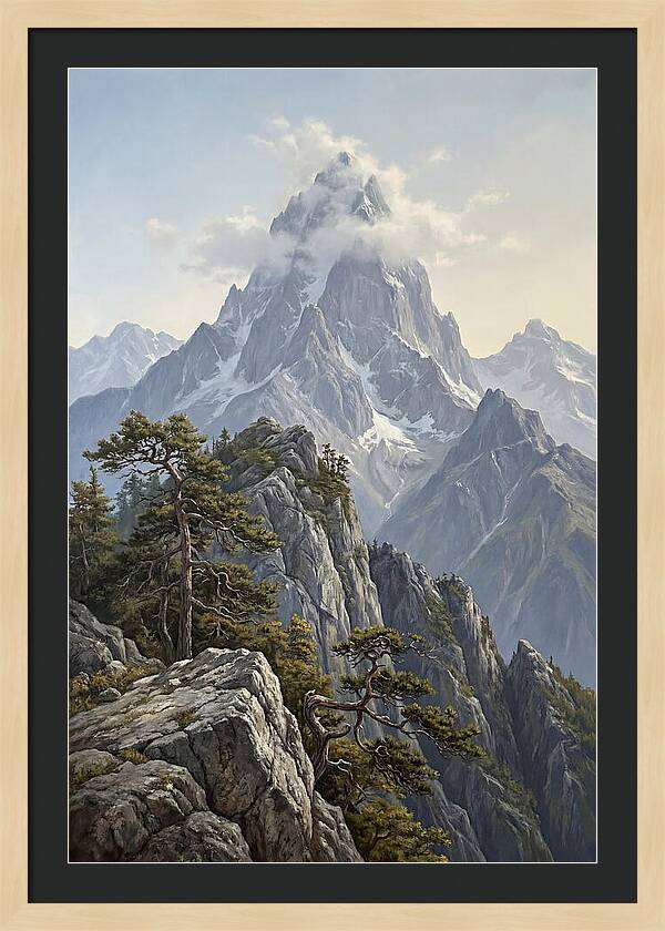 Cloud Piercing Mountain Summit