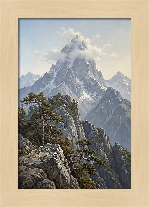Cloud Piercing Mountain Summit