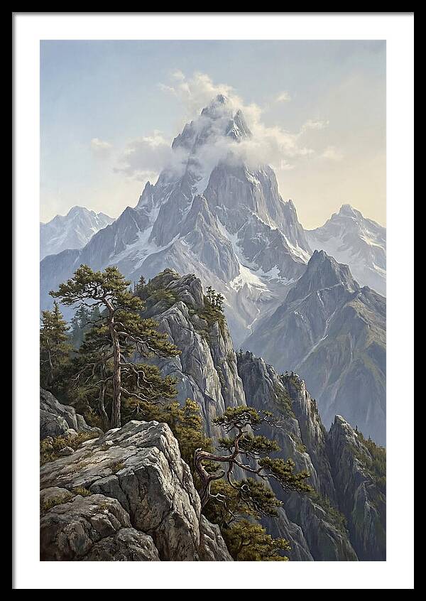Cloud Piercing Mountain Summit