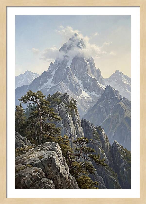 Cloud Piercing Mountain Summit
