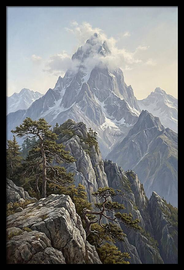 Cloud Piercing Mountain Summit