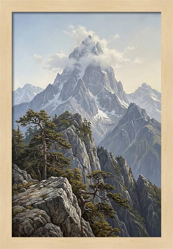 Cloud Piercing Mountain Summit