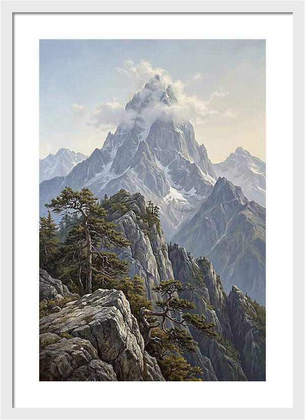 Cloud Piercing Mountain Summit