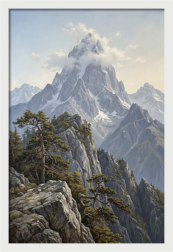 Cloud Piercing Mountain Summit