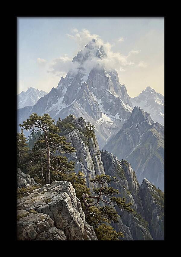 Cloud Piercing Mountain Summit