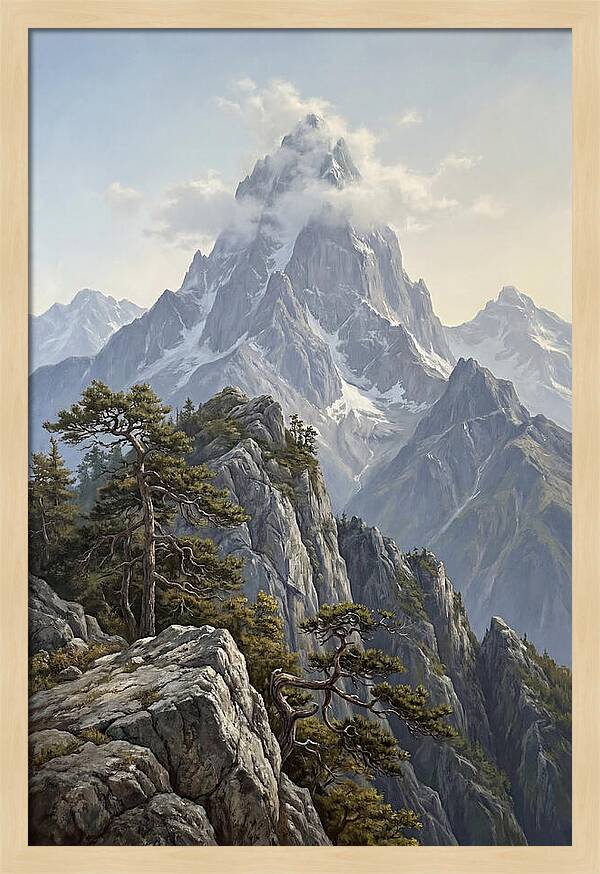 Cloud Piercing Mountain Summit