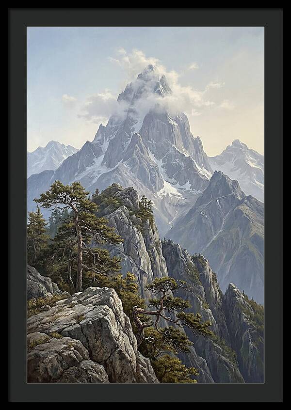 Cloud Piercing Mountain Summit