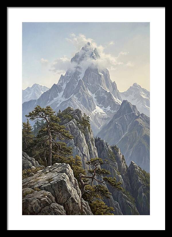Cloud Piercing Mountain Summit