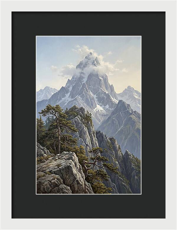 Cloud Piercing Mountain Summit