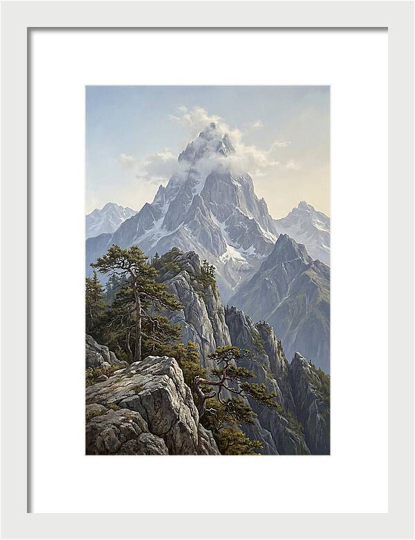 Cloud Piercing Mountain Summit