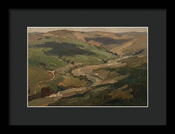 Cloud Shadows Racing Across Green Valley