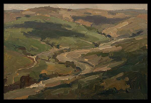Cloud Shadows Racing Across Green Valley