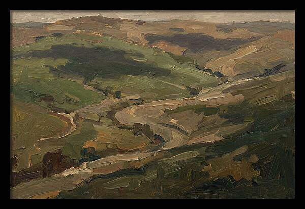 Cloud Shadows Racing Across Green Valley