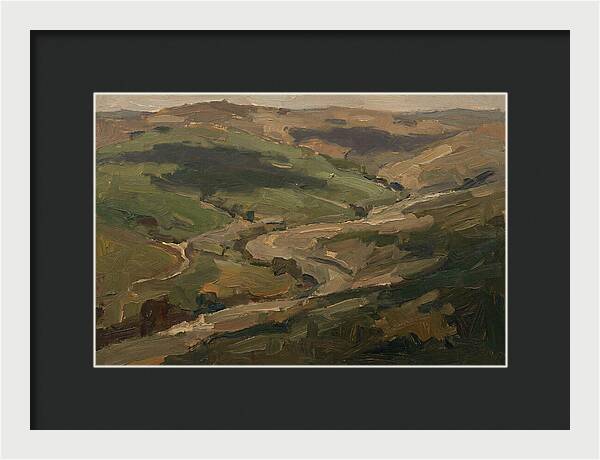 Cloud Shadows Racing Across Green Valley