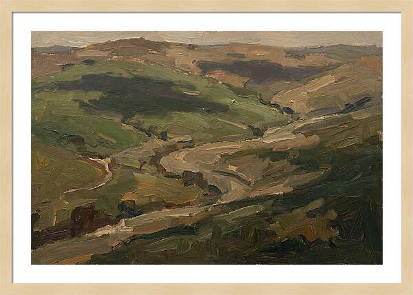 Cloud Shadows Racing Across Green Valley