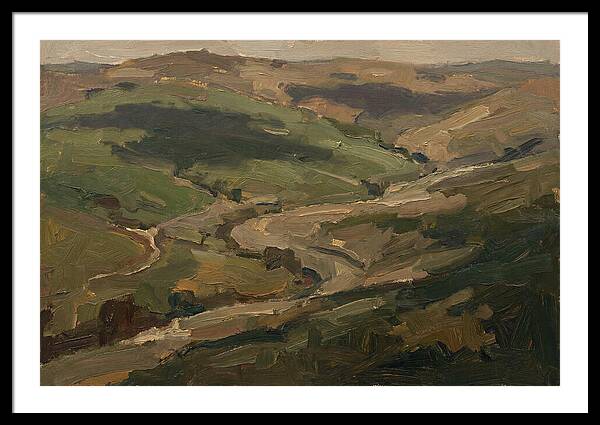 Cloud Shadows Racing Across Green Valley
