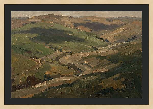 Cloud Shadows Racing Across Green Valley