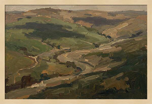 Cloud Shadows Racing Across Green Valley