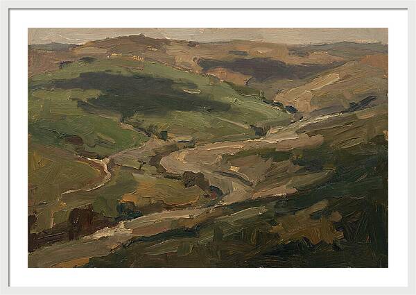 Cloud Shadows Racing Across Green Valley