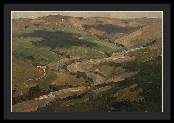 Cloud Shadows Racing Across Green Valley