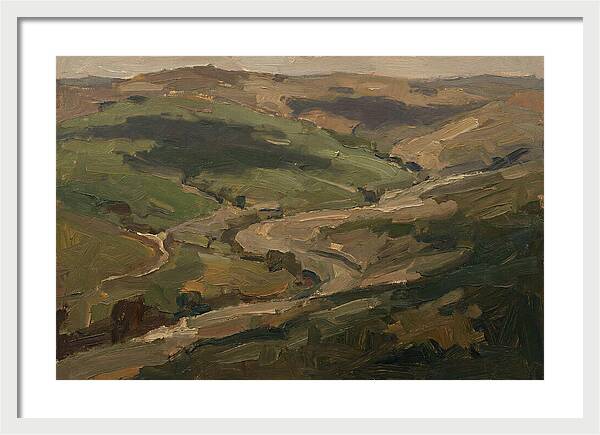 Cloud Shadows Racing Across Green Valley