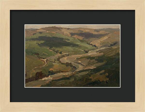 Cloud Shadows Racing Across Green Valley