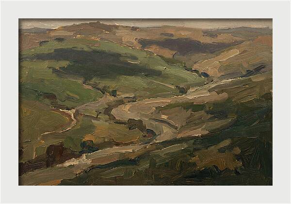 Cloud Shadows Racing Across Green Valley