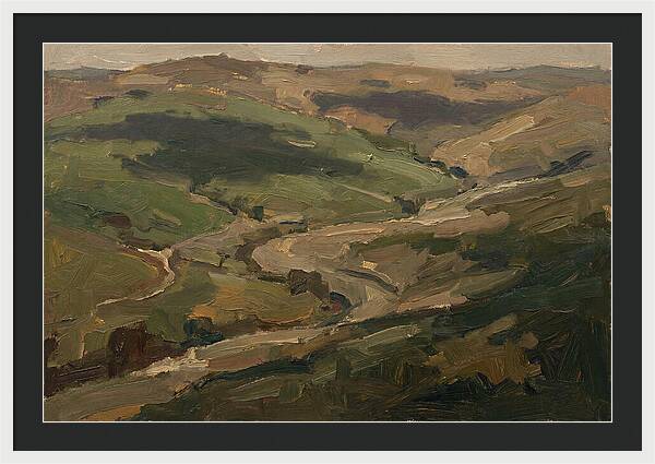 Cloud Shadows Racing Across Green Valley