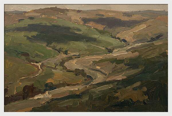Cloud Shadows Racing Across Green Valley