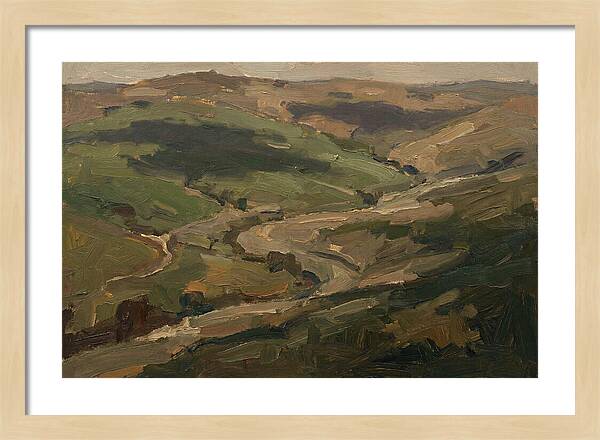 Cloud Shadows Racing Across Green Valley