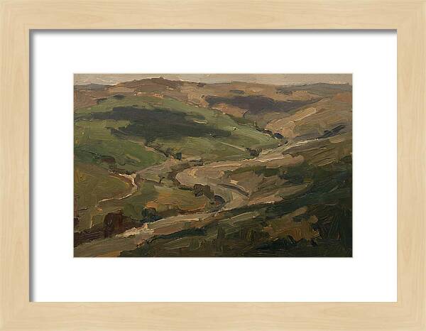 Cloud Shadows Racing Across Green Valley
