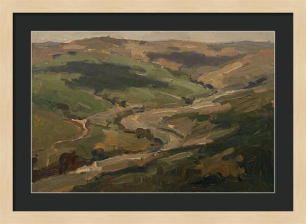 Cloud Shadows Racing Across Green Valley