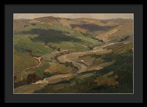 Cloud Shadows Racing Across Green Valley