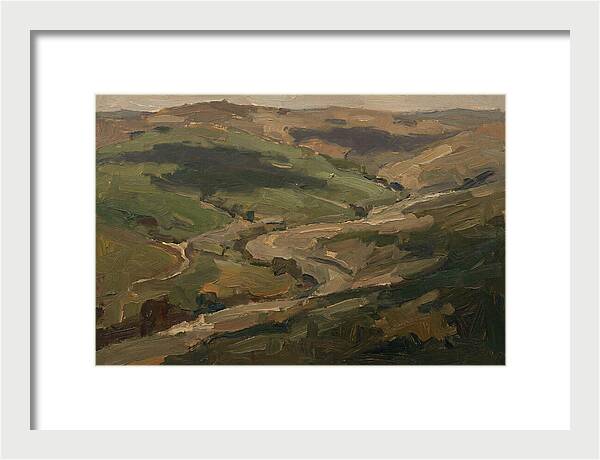 Cloud Shadows Racing Across Green Valley