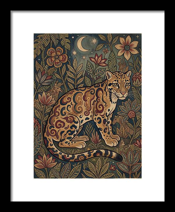 Clouded Leopard In Nature