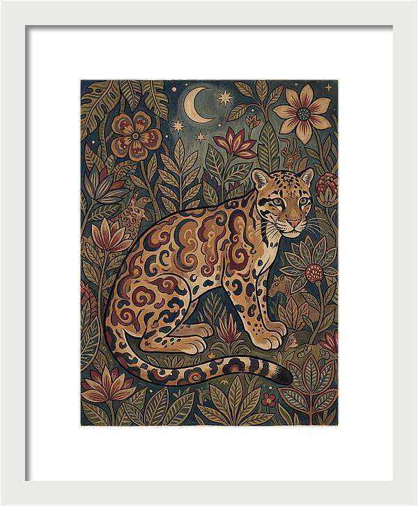 Clouded Leopard In Nature