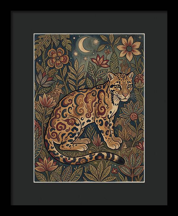 Clouded Leopard In Nature