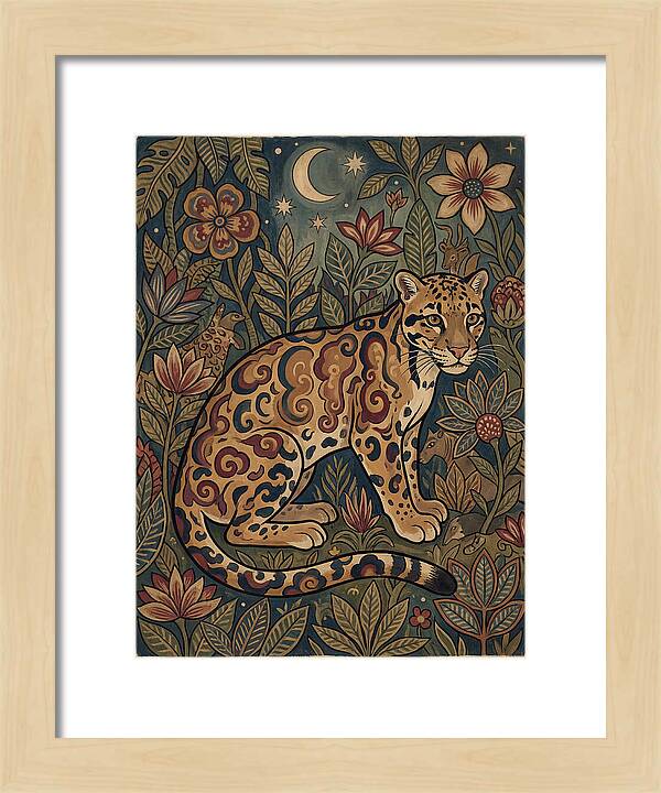 Clouded Leopard In Nature