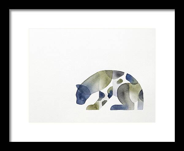 Clouded Leopard Silhouette