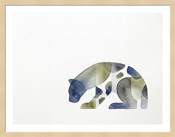 Clouded Leopard Silhouette