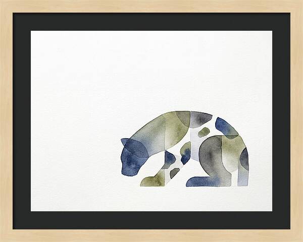 Clouded Leopard Silhouette