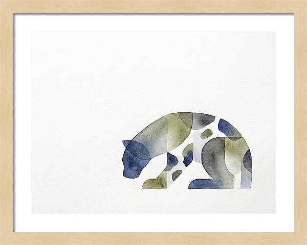 Clouded Leopard Silhouette