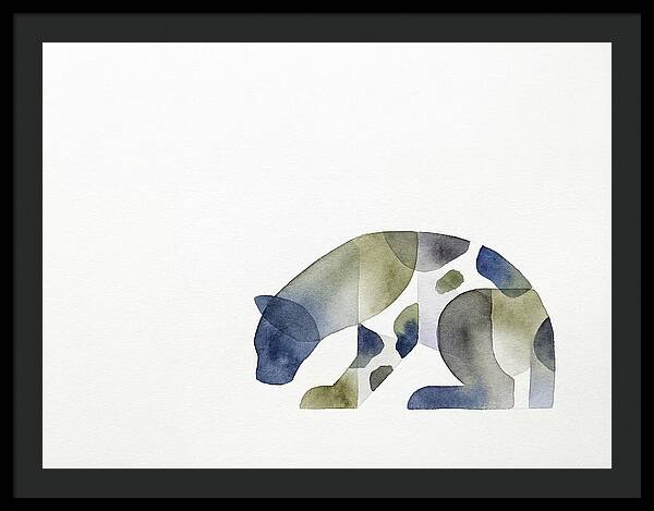 Clouded Leopard Silhouette