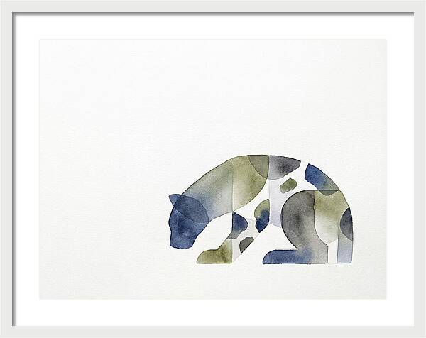 Clouded Leopard Silhouette